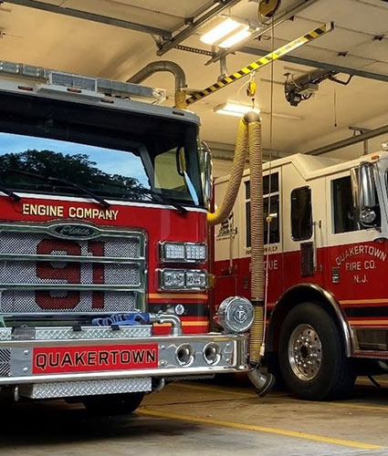 Washington Township Fire District 1 firetruck